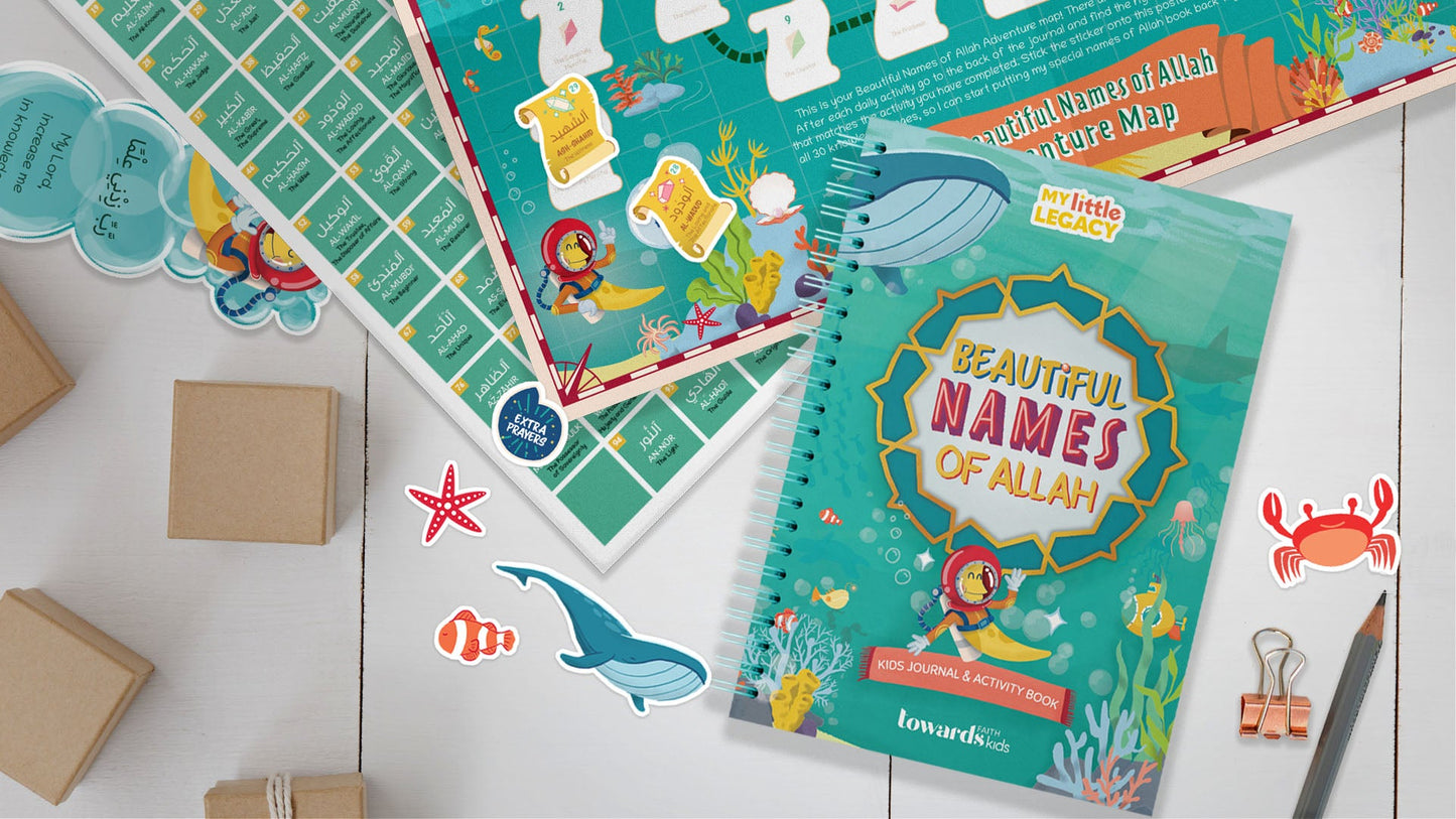 My Little Legacy: Names of Allah Kids Journal & Activity Book (by Towards Faith)