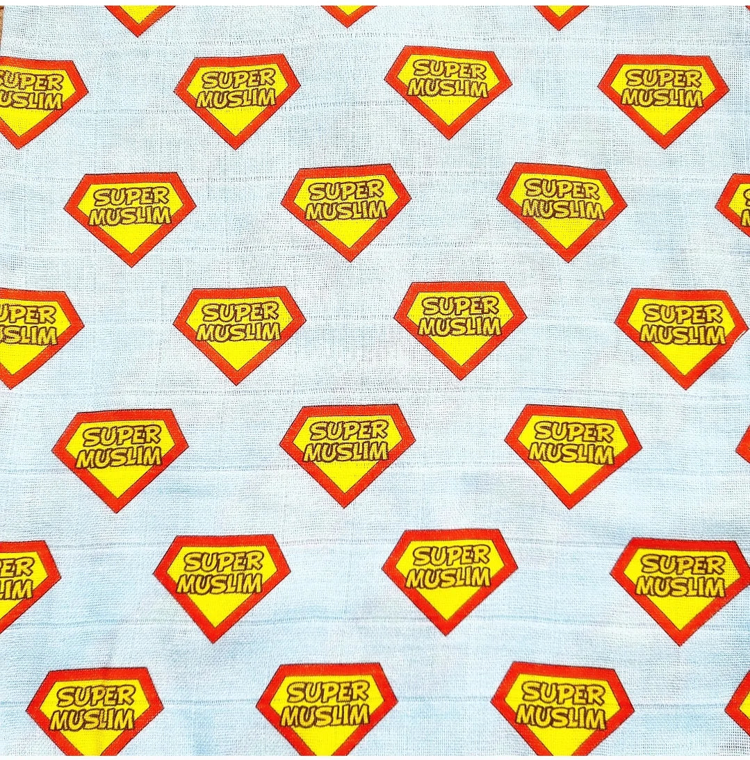 Super Muslim Muslin Cloths - 3 Pack