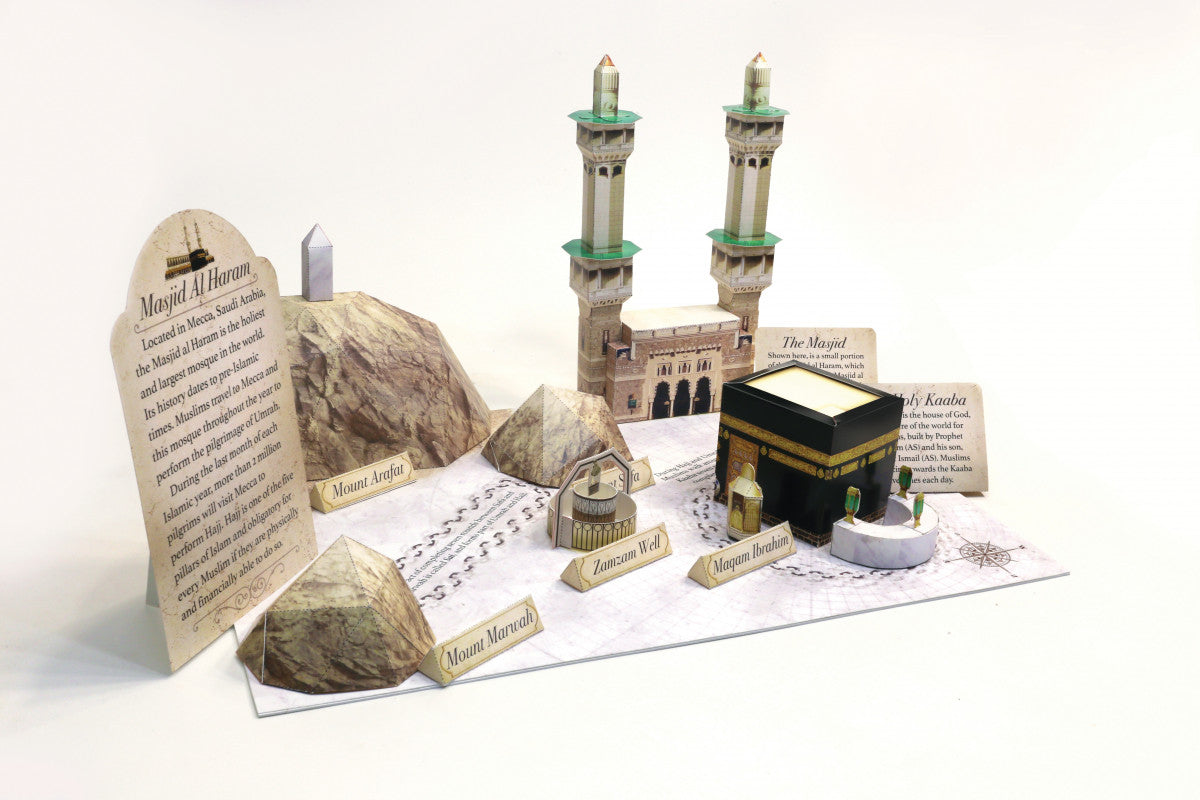 DIY Paper Craft Kit - The Story Of Makkah, Masjid Al Haram