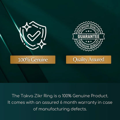 TAKVA Zikr Ring