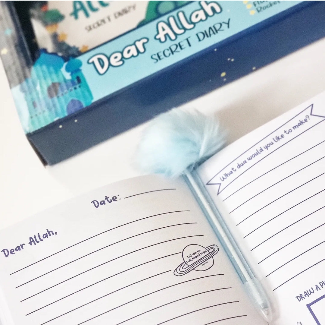 Dear Allah Secret Diary - Blue