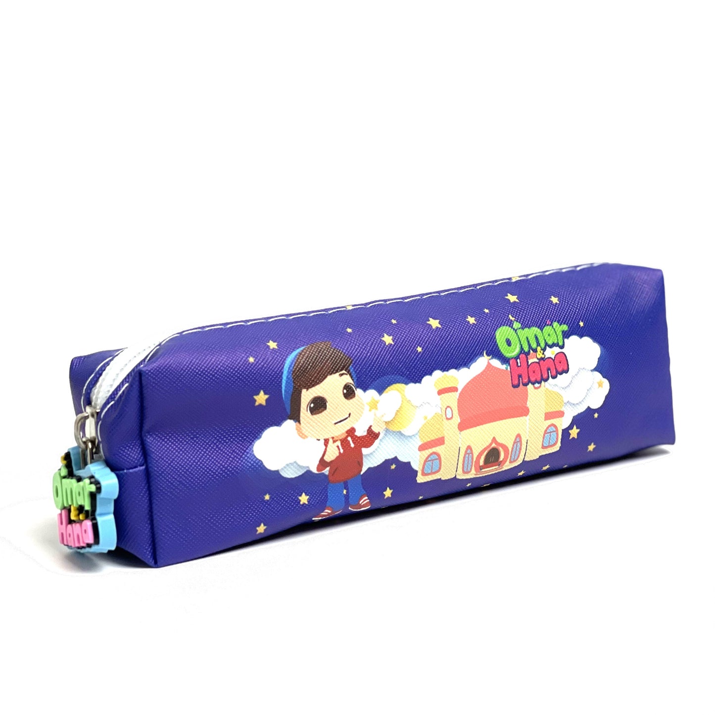 Omar & Hana Pencil Case - Omar - Blue