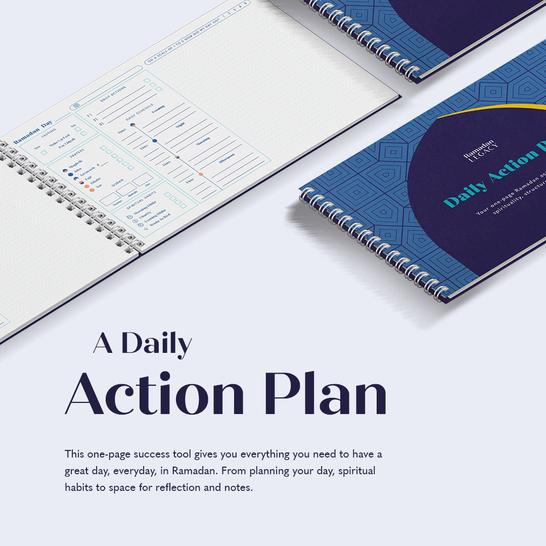 Ramadan Daily Action Pad by Towards Faith