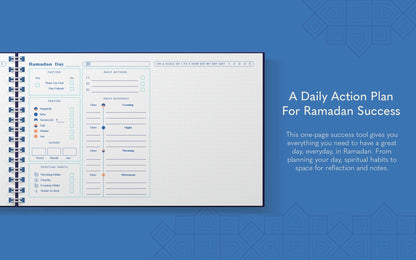 Ramadan Daily Action Pad by Towards Faith