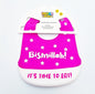 'Bismillah' It's Time To Eat Bib (Fuschia Pink)