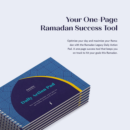 Ramadan Daily Action Pad by Towards Faith