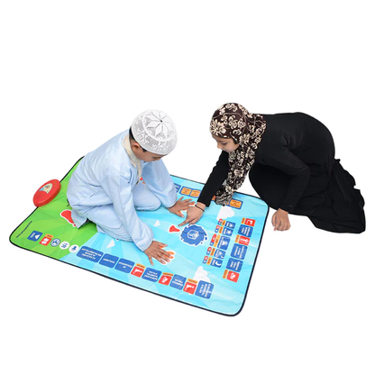 My Salah Mat - Interactive Educational Prayer Mat - Omar & Hana Edition