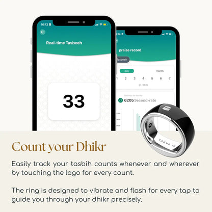 TAKVA Zikr Ring