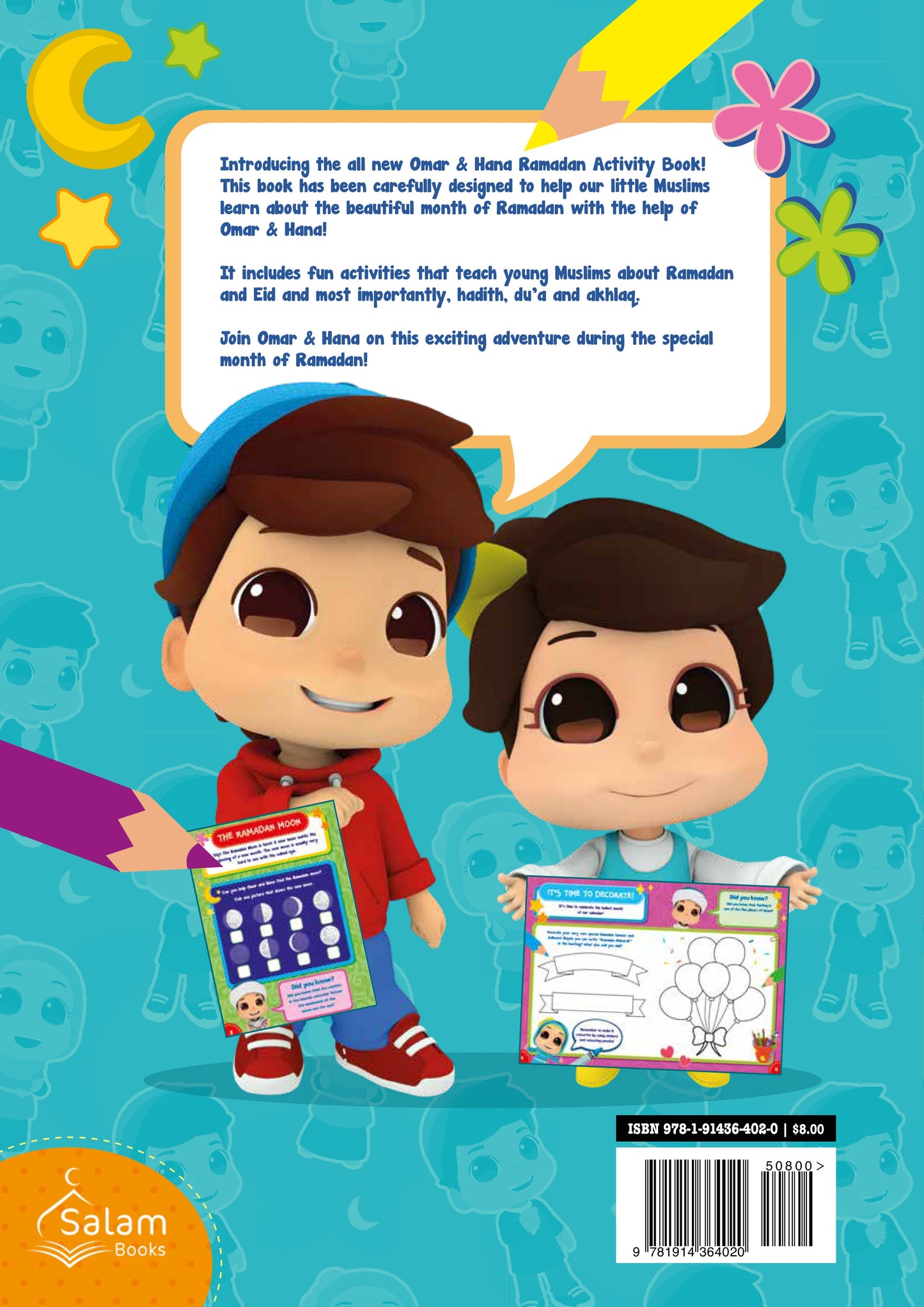 Omar & Hana Ramadan Activity Book