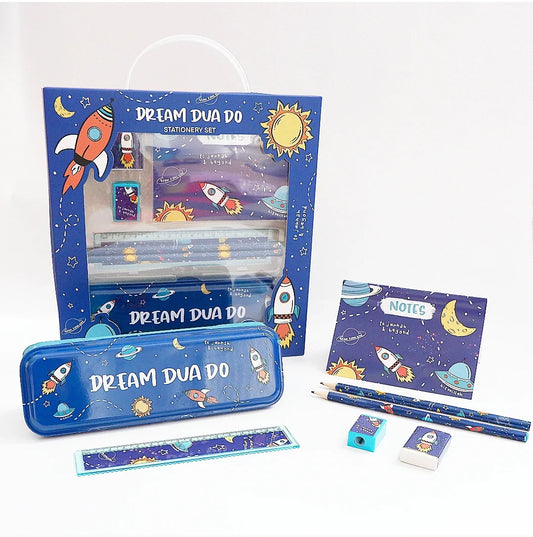 Dream Dua Do Stationery Set - Rocket Theme