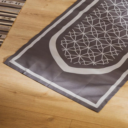 BAHĀ Portable Prayer Mat | Classic - Slate Grey