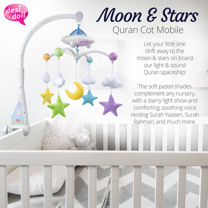 Moon and Star Quran Cot Mobile