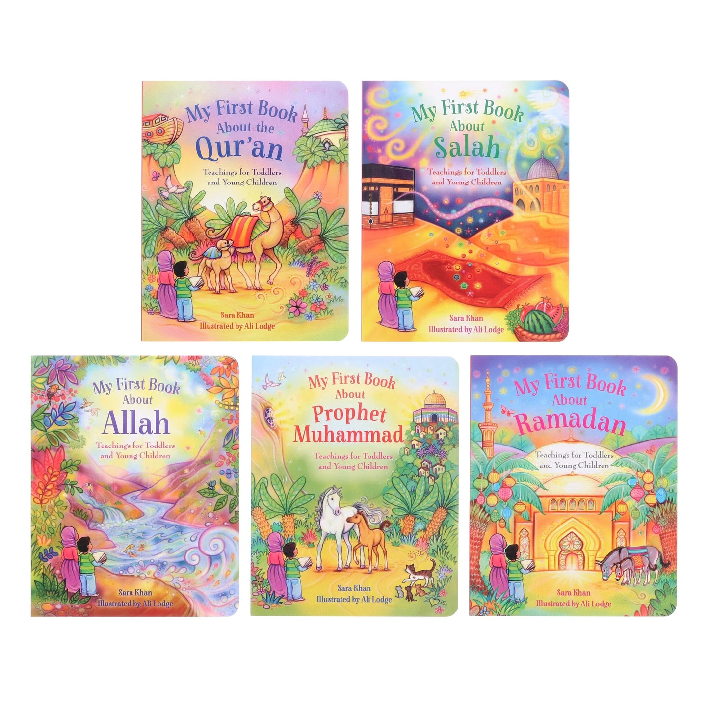 My First Books About Islam by Sara Khan 5 Books Collection Set