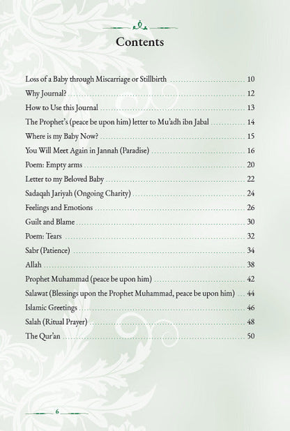 A Muslim Parent’s Guided Journal for Miscarriage and Stillbirth