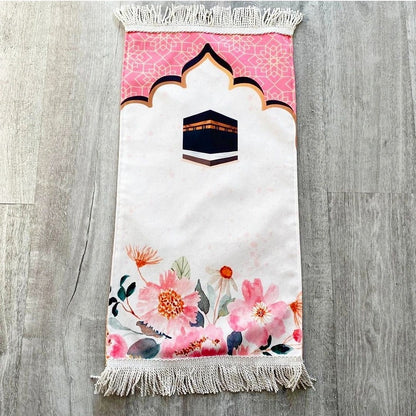 'Kaaba Blooms' Children's Prayer Mat