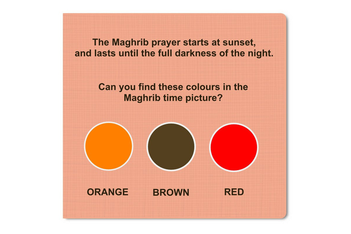 Prayer Times Book Of Colours